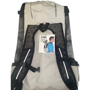 K9 Sport Sack Dog Carrier Backpack Large Gray Hiking Travel NEW w/ Tags